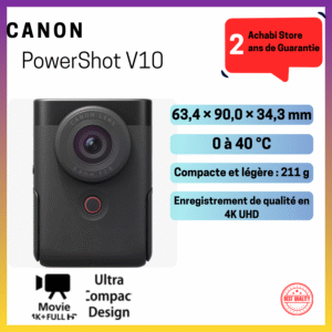 Canon PowerShot V10 Essential Kit, Black